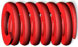 Werkzeugfeder - ISO Rot Werkzeugfeder - ISO Rot